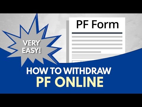 How To Withdraw PF Online | Online PF Withdrawal