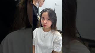 Xử lý chân tóc xint phồng sấy khô