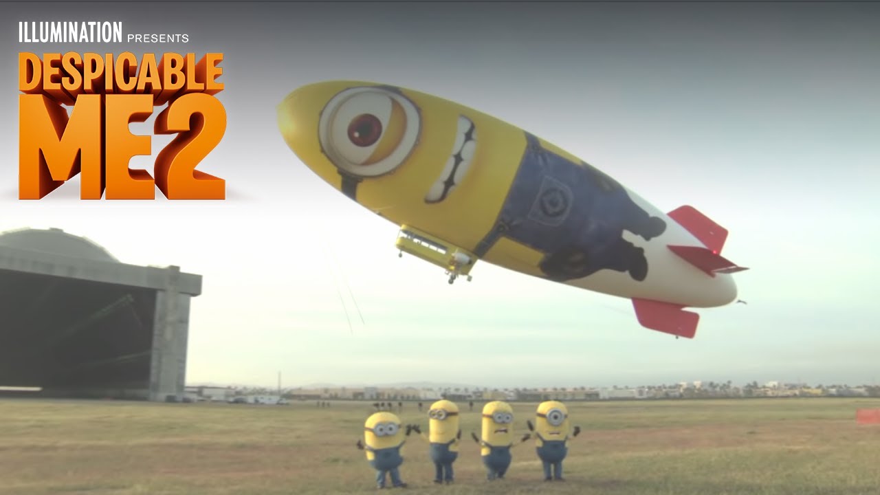 Despicable Me 2 Despicablimp Time Lapse And Launch Illumination Youtube