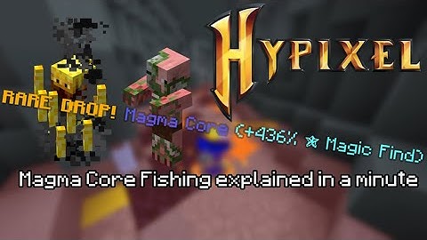 Magma Core Fishing in Hypixel SkyBlock explained under a minute!