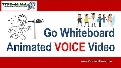Whiteboard Animation Sketch Maker | Speed Drawing and Doodle Animation with Voice over