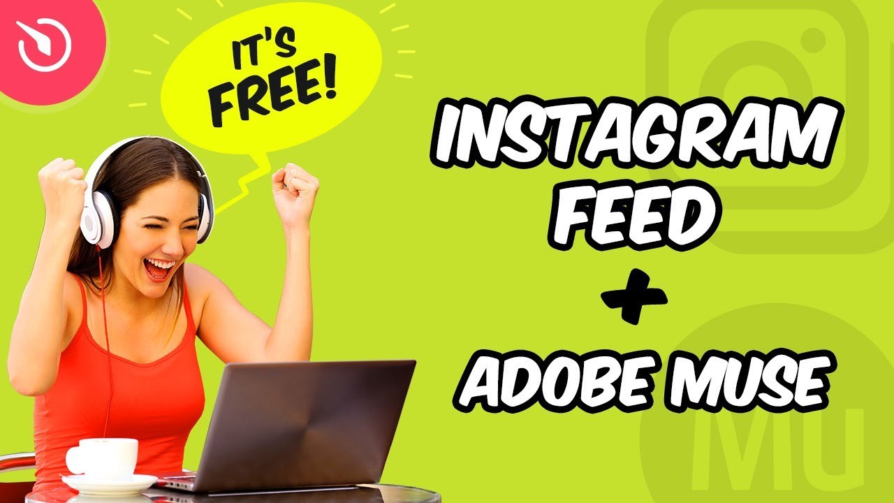How to Add Instagram Feed to Adobe Muse website (2021) YouTube