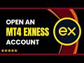Exness Account Opening Telugu | How to Open an MT4 Exness Trading Account (Easy Guide for Beginners