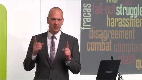 Talking About a Resolution - CIPD Learning & Development Show 2014