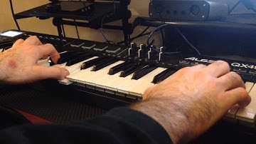 Lord of the Rings live with Reason and Alesis QX49