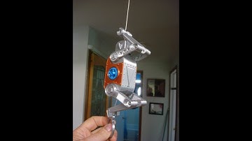TOM the string climbing robot. Based on 1895 Lehmann toy.