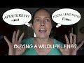 Buying a wildlife lens?  Things to think about!  (Plus a tangent about tripods)