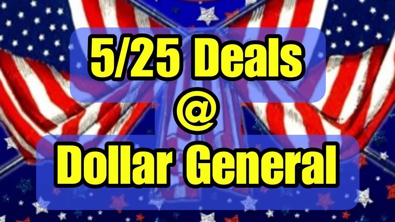 saturday-only-dollar-general-couponing-deals-youtube