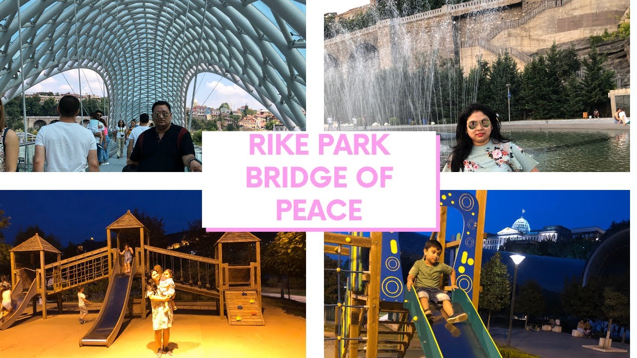 Rike Park Near Bridge Of Peace / TIBLISI/ Georgia