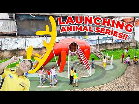 PLAYGROUND RUSA TERBESAR HADIR DI TAMAN ERTETA JAKARTA TIMUR! | Project by Happy Play