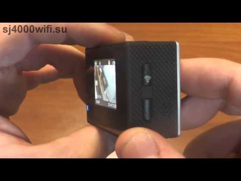 Обзор и настройка экшн камеры SJ4000 WiFi с WiFi модулем.