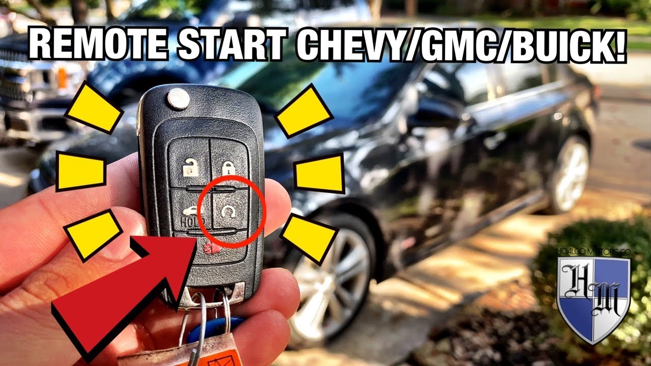 HOW TO REMOTE START YOUR CHEVY CRUZE GMC BUICK AND MANY MORE YouTube