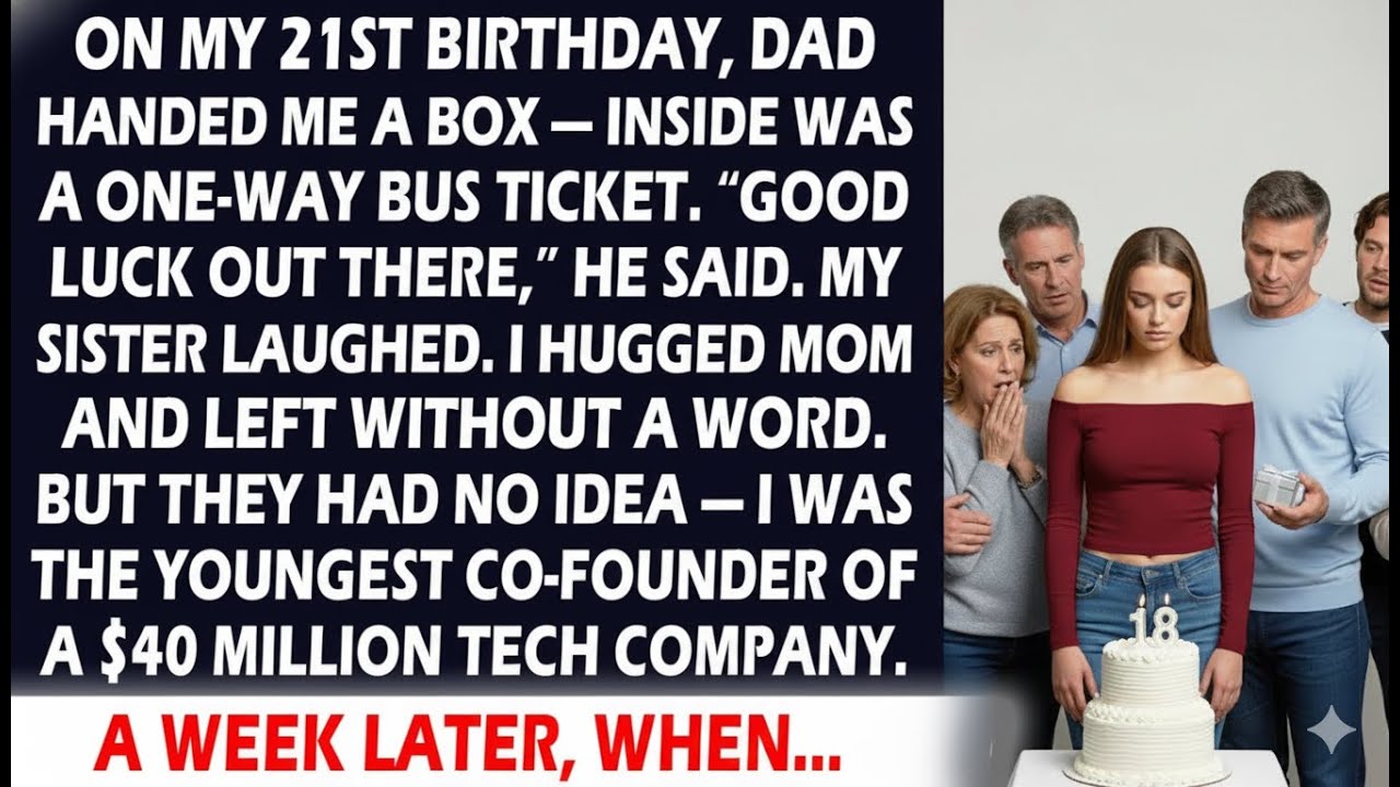 My Dad Gave me a One-Way Ticket at My Birthday, But They Didn't Know I ...