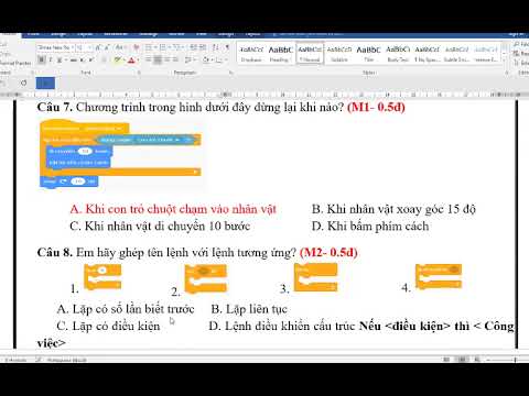 Đề Thi Học Kì 2 Tin Học Lớp 5 (2024-2025) - youtube
