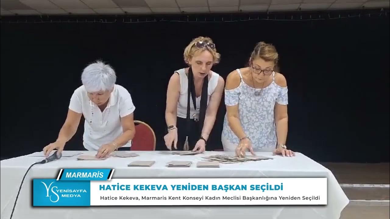 HATİCE KEKEVA YENİDEN BAŞKAN SEÇİLDİ