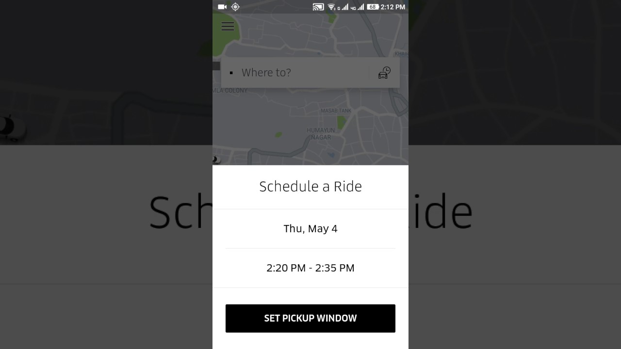 How to schedule a ride in Uber's new Rider app YouTube