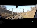 Ternopil-Lviv Intercity Train Ride (HD front view)