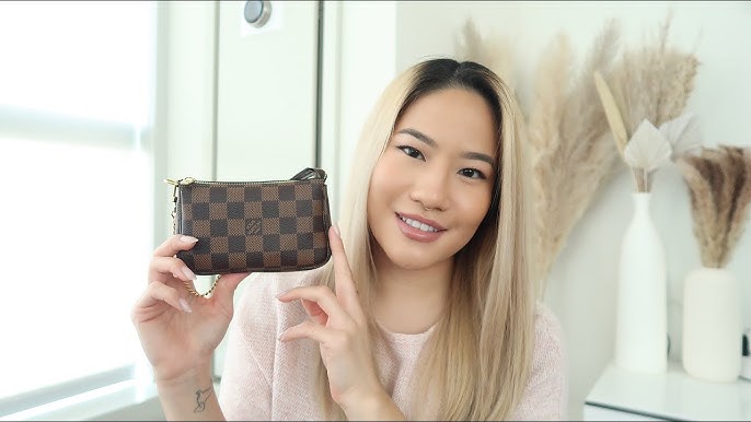 Review & size comparison of the new Louis Vuitton Mini Pochette By the Pool  collection M80501 