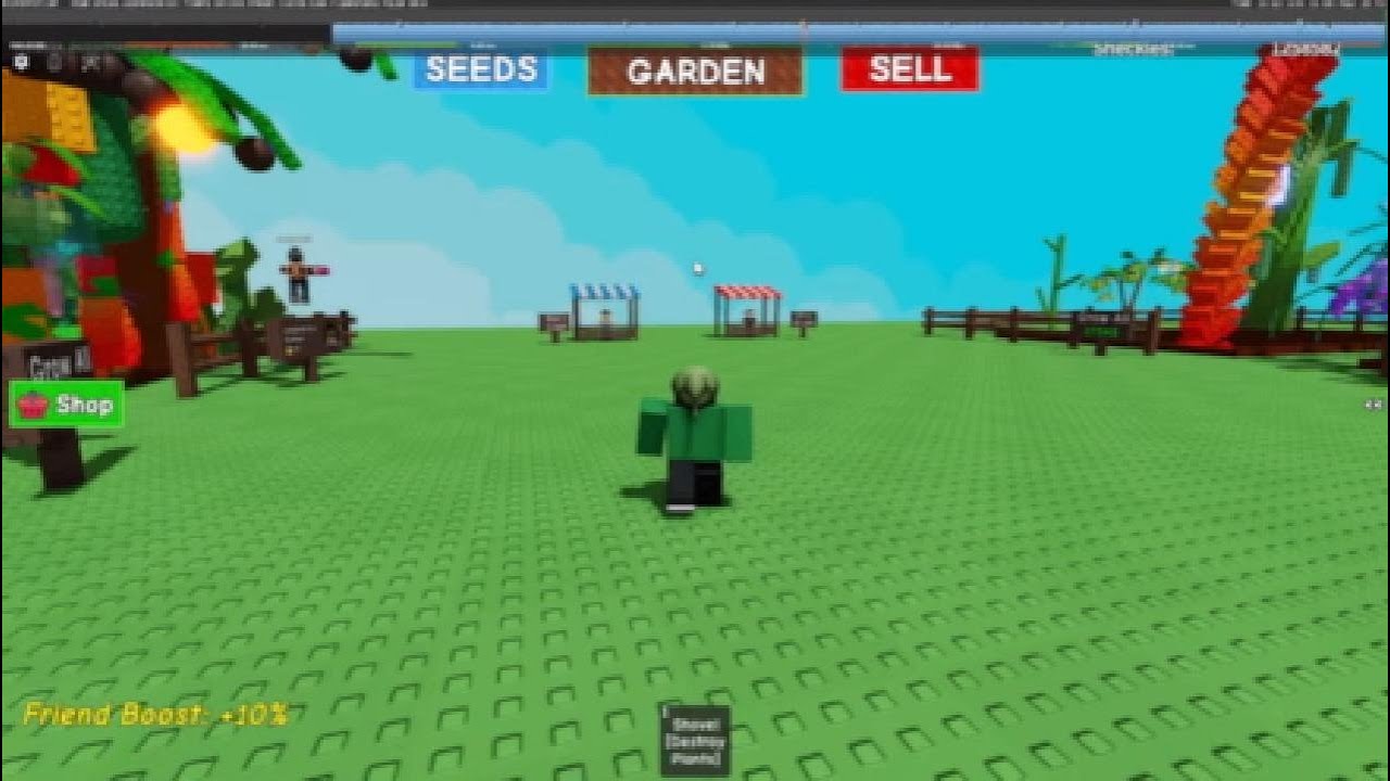 I tried to be nice to my friend to see what he gives me in grow a garden