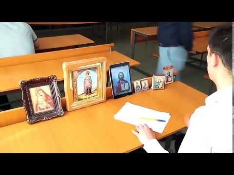 კრეატიული \"მორწმუნე სტუდენტი\" გამოცდას ხატების საშუალებით აბარებს