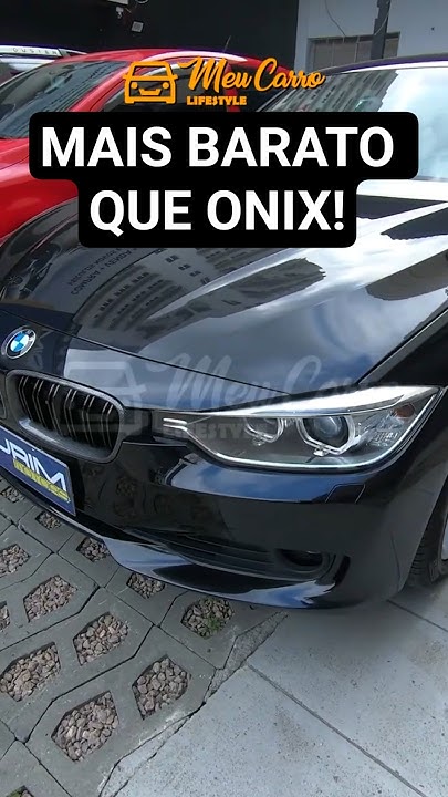 BMW DE LUXO mais BARATO QUE UM ONIX ZERO KM! #shorts