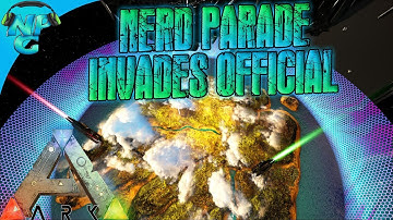 Nerd Parade Invades Official ARK Survival Evolved Servers! Stream Event via Twitch.tv/NerdParade!