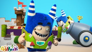 Drawbridge | Oddbods | Cute Cartoons for Kids @Oddbods Malay