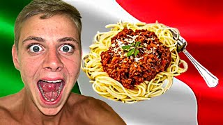 Flying To Italy For A Spaghetti Bolognese !￼