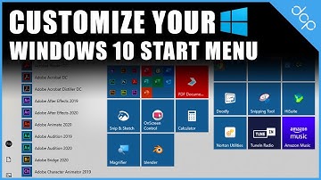 How to Customize Your Start Menu in Windows 10