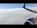 ✈️ FLYING ABOVE #fluffy #clouds ! The #view #scenery is amazing n it was my #first time looking out!