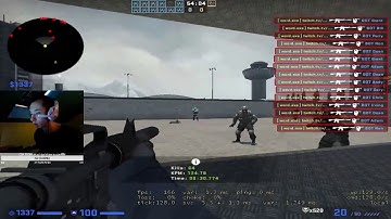 aim_botz 100 kills record [47.071] (M4A1-S no kevlar)