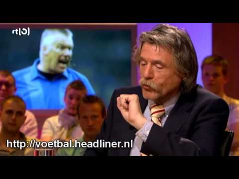 Henk Kesler over Roelof Luinge die daarna boos opbelt (Voetbal International) (HQ)