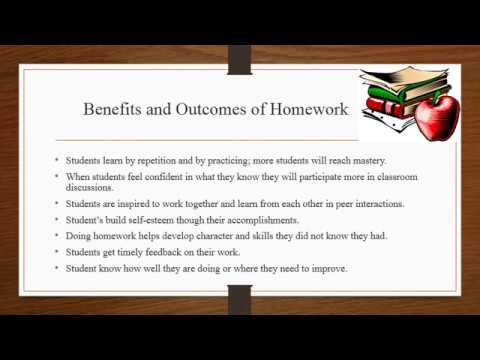 does homework boost learning