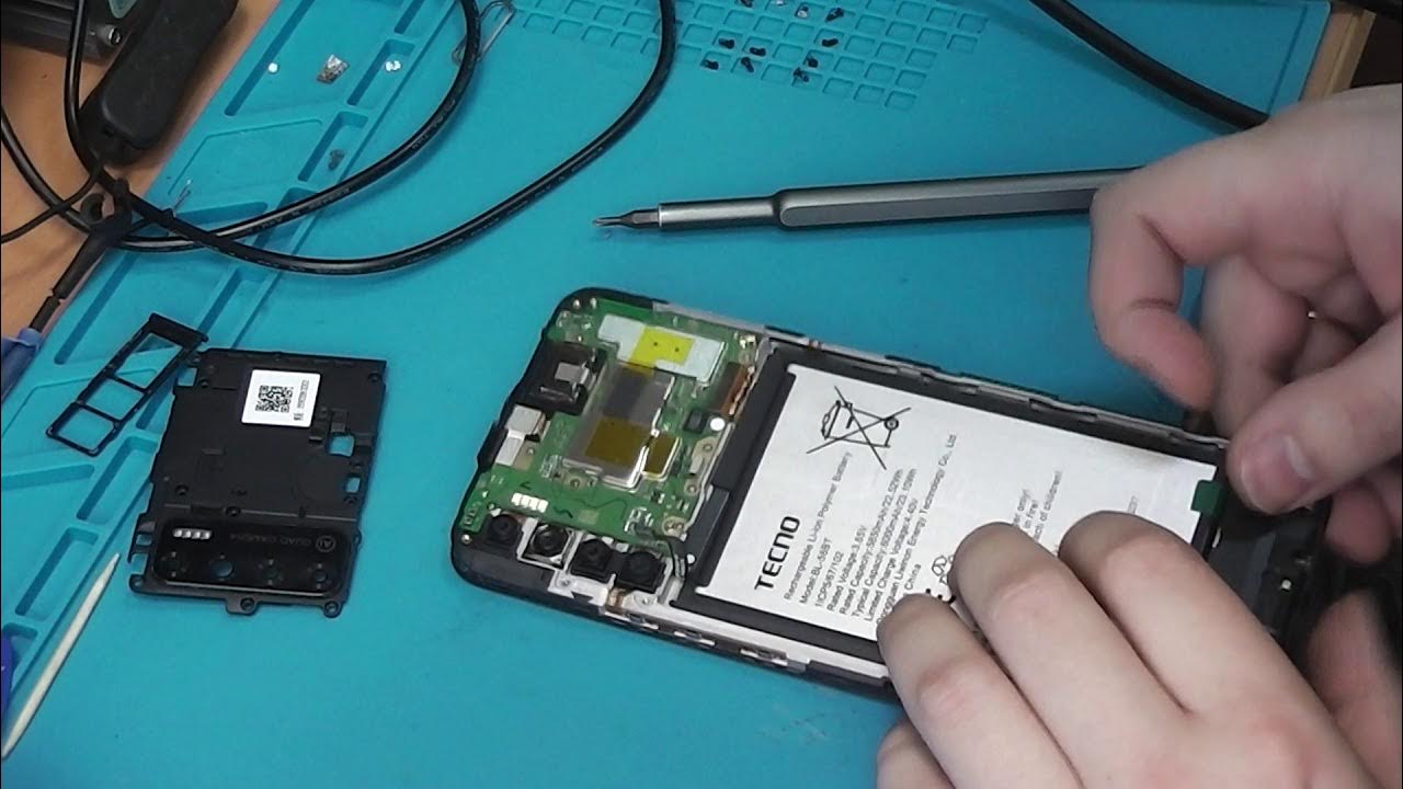 Как разобрать телефон tecno spark go 2025