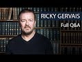 ricky gervais full qa oxford union