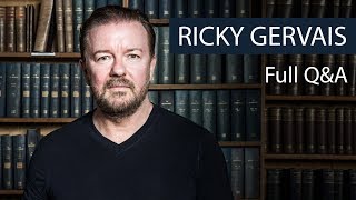Ricky Gervais | Full Q&A | Oxford Union