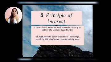 Relevance and Appropriateness in the use of  Teaching and Learning ( 5 Principles)