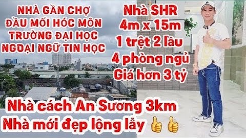 🔥Bất ngờ trước vẻ đẹp của căn nhà phố cao cấp huyện Hóc Môn