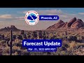 3/15/22 Phoenix / SC AZ / SE CA Forecast: Breezy ahead of a big warm-up