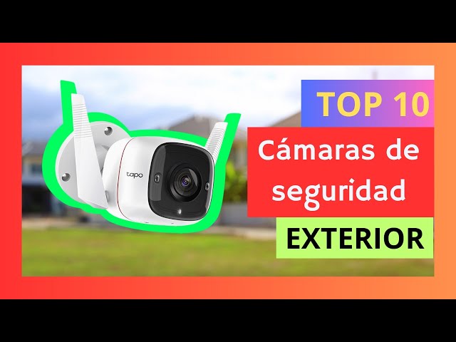 Top 7 mejores Cámaras de Vigilancia exterior 【 2023 】WIFI & 4G