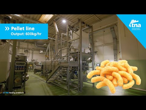 TNA Pellet Fryer Line at Preziosi Foods