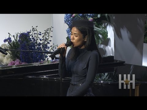 Jhené Aiko Performs At Nipsey Hussle's Memorial Service