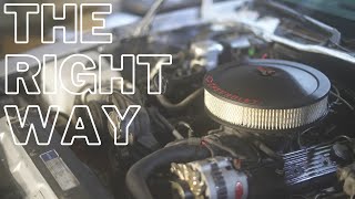 How to Install an Open Air Cleaner on a 305 TBI | Third Gen Camaro Project | Episode 33