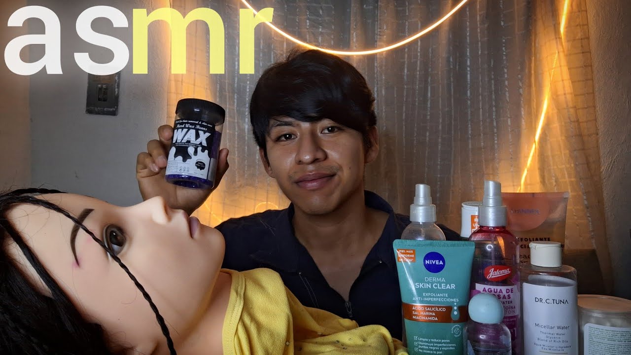 ASMR Spa Facial Completo 🧼✨ Limpieza y Depilación en Español | Sueño Profundo