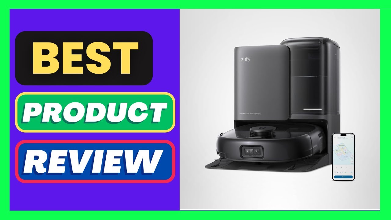 eufy Robot Vacuum E25, HydroJet System with Roller Mop, 20,000 Pa