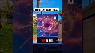 Secret Fortnite Live Event? #fortnite #fortniteliveevent #liveevent #shorts #fortnitenews