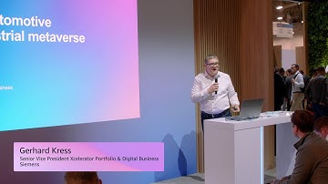 Transforming automotive industry through industrial Metaverse with Siemens and AWS | AWS Events