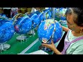 Inside the earth globe factory producing globes in bulk