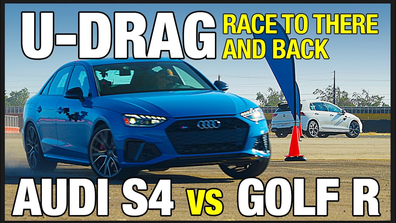 U-DRAG: Audi S4 vs. VW Golf R 