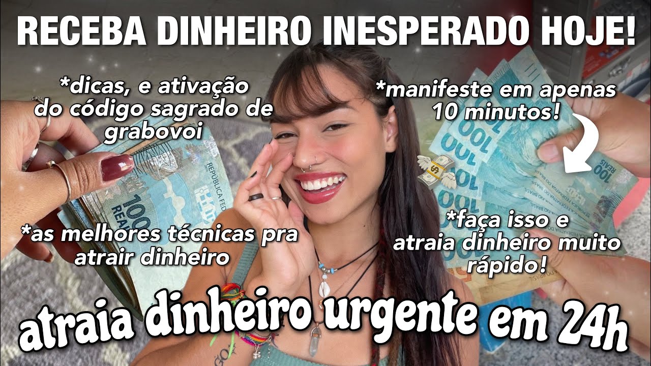 Como atrair DINHEIRO inesperado URGENTE com a Lei da Atração 💸 - YouTube